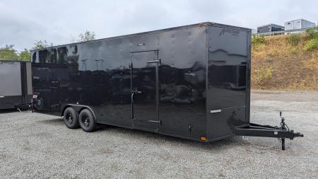 New 2027 Homesteader 8.5 x 24 HD SERIES Intrepid Car Hauler w/ Ramp (84  Inside)