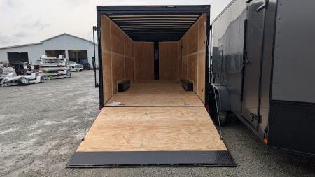 New 2027 Homesteader 8.5 x 24 HD SERIES Intrepid Car Hauler w/ Ramp (84" Inside)