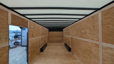 New 2027 Homesteader 8.5 x 24 HD SERIES Intrepid Car Hauler w/ Ramp (84" Inside)