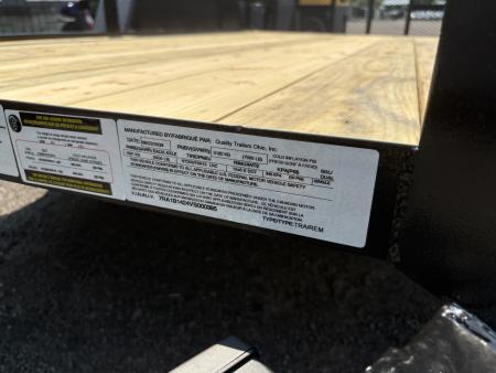 New 2027 Quality Trailers 14' (12'+2' Dove) 7K Landscape Trailer