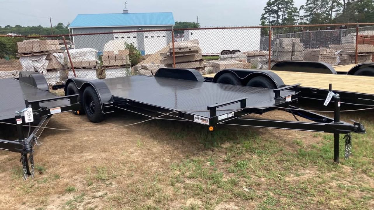 New 2026 P & T Trailers 18' steel deck Car Hauler