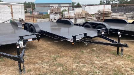 New 2026 P & T Trailers 18' steel deck Car Hauler