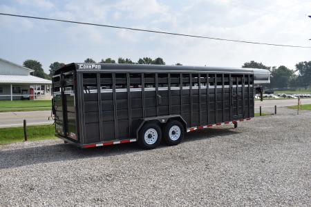 New 2026 CornPro SG-24 7H Stock / Stock Combo Trailer
