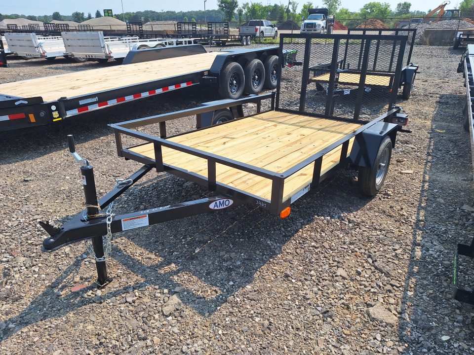 New 2026 AMO 5x8 Light Duty Landscape Trailer
