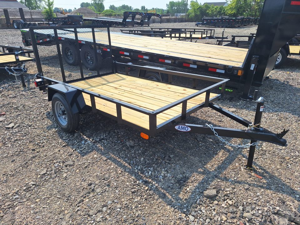 New 2026 AMO 5x8 Light Duty Landscape Trailer