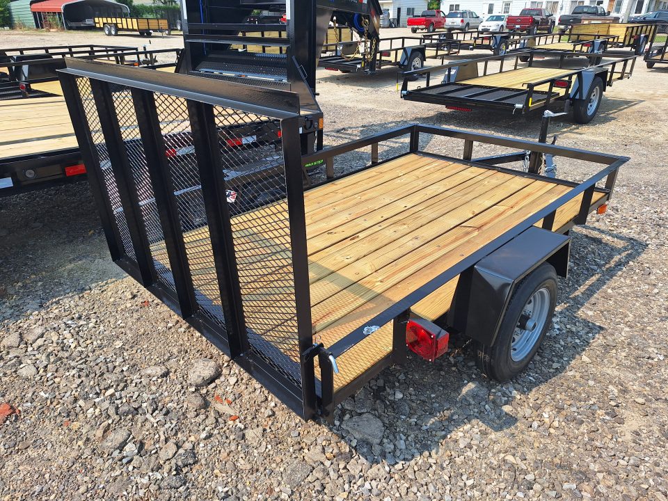 New 2026 AMO 5x8 Light Duty Landscape Trailer