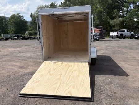 New 2026 CAR MATE TRAILERS 6x10 6' Interior Sportster Cargo / Enclosed Trailer with Ramp Door