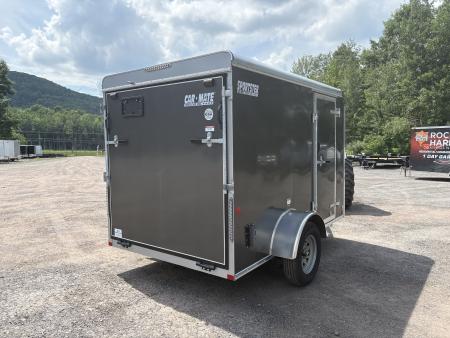 New 2026 CAR MATE TRAILERS 6x10 6' Interior Sportster Cargo / Enclosed Trailer with Ramp Door