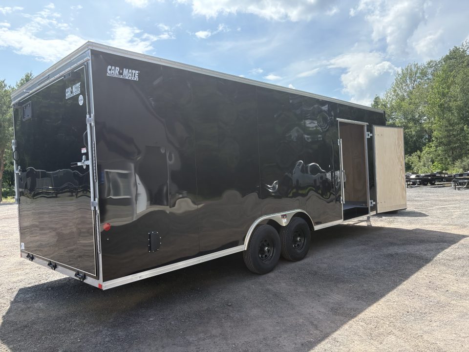 New 2026 Car Mate 8.5x24 10K 7' Interior Height Car Hauler with Torsion Axles