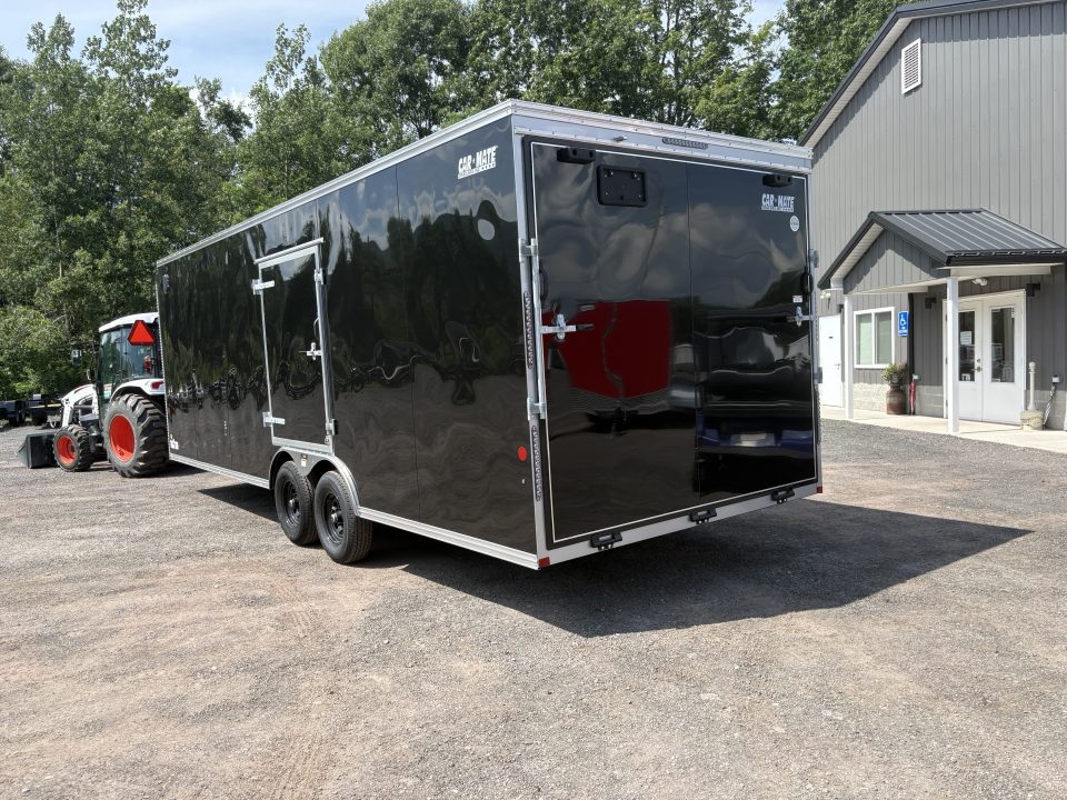 New 2026 Car Mate 8.5x24 10K 7' Interior Height Car Hauler with Torsion Axles