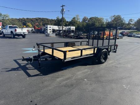 New 2026 Cam Superline P-UTT8212-030 7X12 SA Utility Trailer