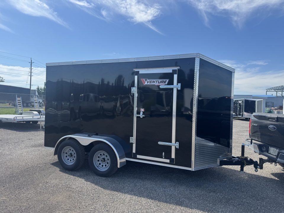 New 2026 6x12 Tandem Axle Cargo / Enclosed Trailer - Made in Canada
