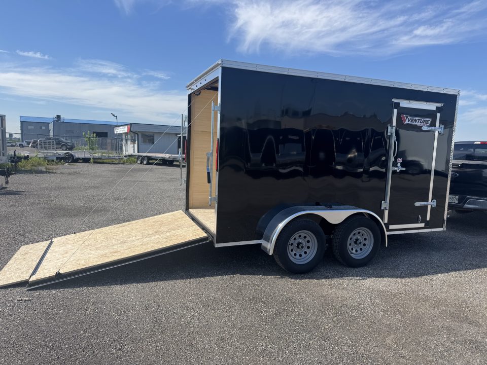 New 2026 6x12 Tandem Axle Cargo / Enclosed Trailer - Made in Canada