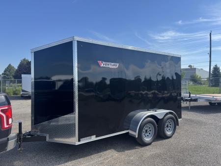 New 2026 6x12 Tandem Axle Cargo / Enclosed Trailer - Made in Canada