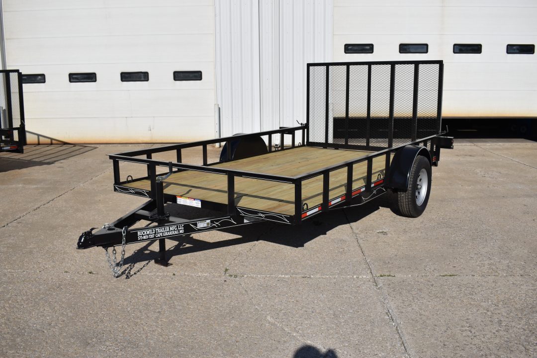 New 2026 Buckwild Trailers 7x12 SA Utility Trailer