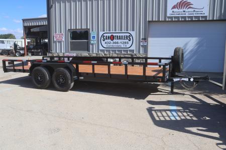 New 2026 Texas Bragg Trailers 83 X20' Big Pipe Utility Trailer