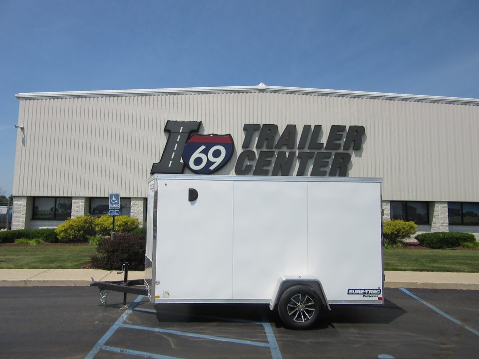 New 2026 Sure-Trac 6 x 12 STW7212SA Cargo / Enclosed Trailer 3K