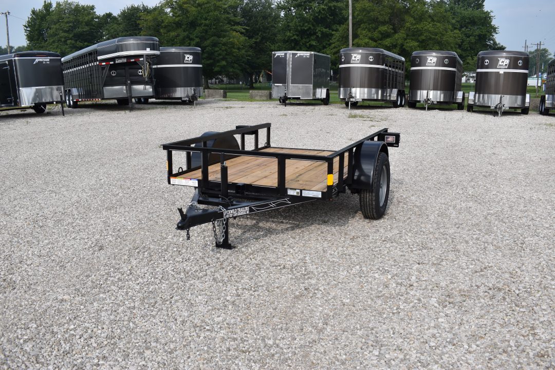 New 2026 Buckwild Trailers 5X8 TILT Utility Trailer