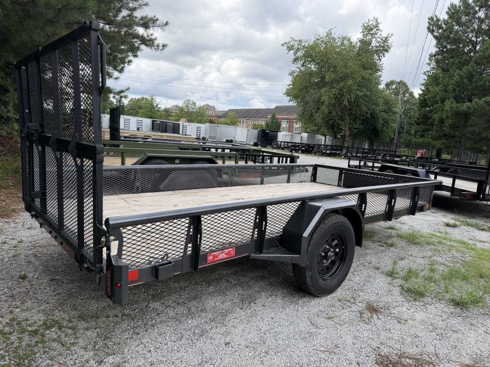 New Diamond C 77"x14' Utility, Bi-Fold Tailgate, PSA 135