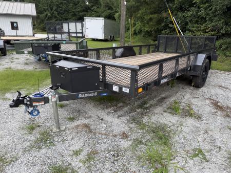 New Diamond C 77 x14' Utility, Bi-Fold Tailgate, PSA 135