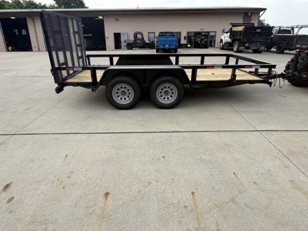 New 2027 Quality Trailers 82 X14' General Duty Tandem Axle Landscape Trailer (No Dove Tail) - 7000# GVWR