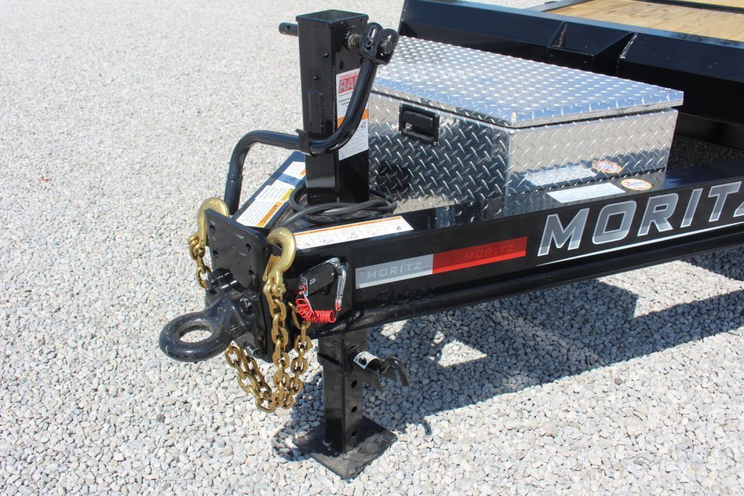New 2026 Moritz 7' x 16' + 6' Low Pro - Gravity Tilt - Tilt Trailer - 14000# GVW