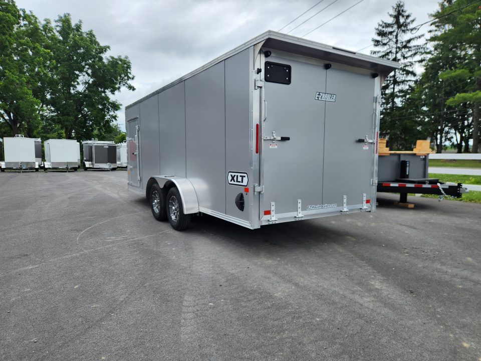 New 2027 ALCOM EZES7X18XLT PRO Snowmobile Trailer