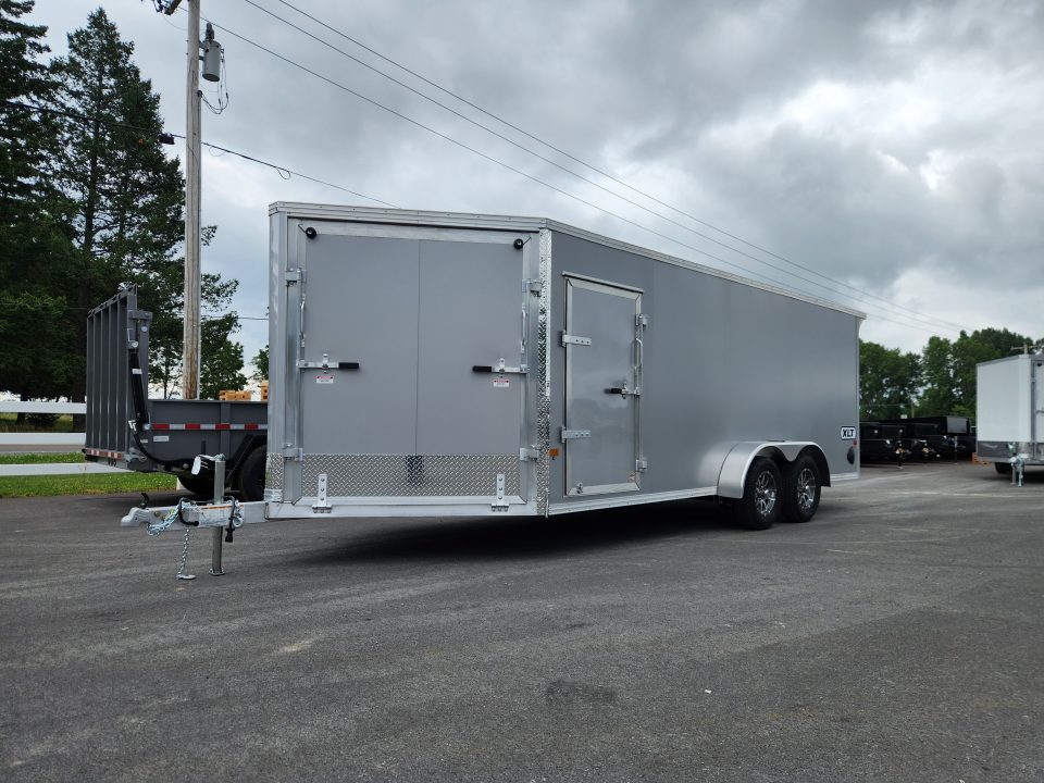 New 2027 ALCOM EZES7X18XLT PRO Snowmobile Trailer