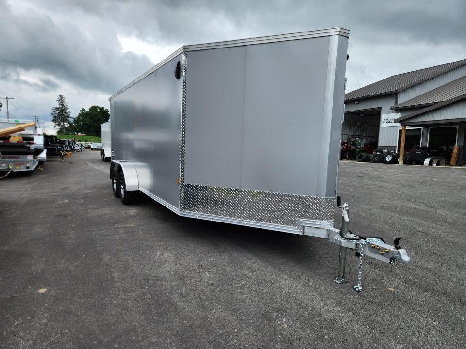 New 2027 ALCOM EZES7X18XLT PRO Snowmobile Trailer