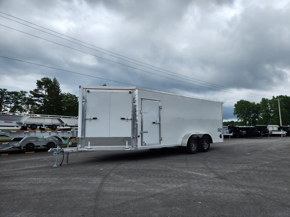 New 2027 ALCOM EZES7X18XLT PRO Snowmobile Trailer