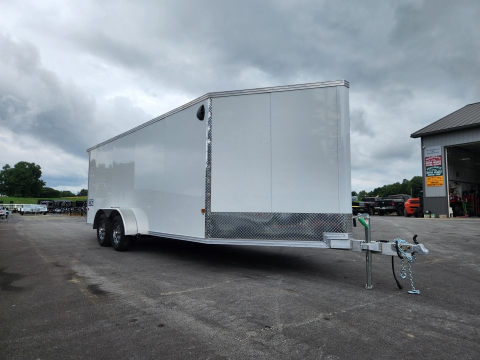 New 2027 ALCOM EZES7X18XLT PRO Snowmobile Trailer