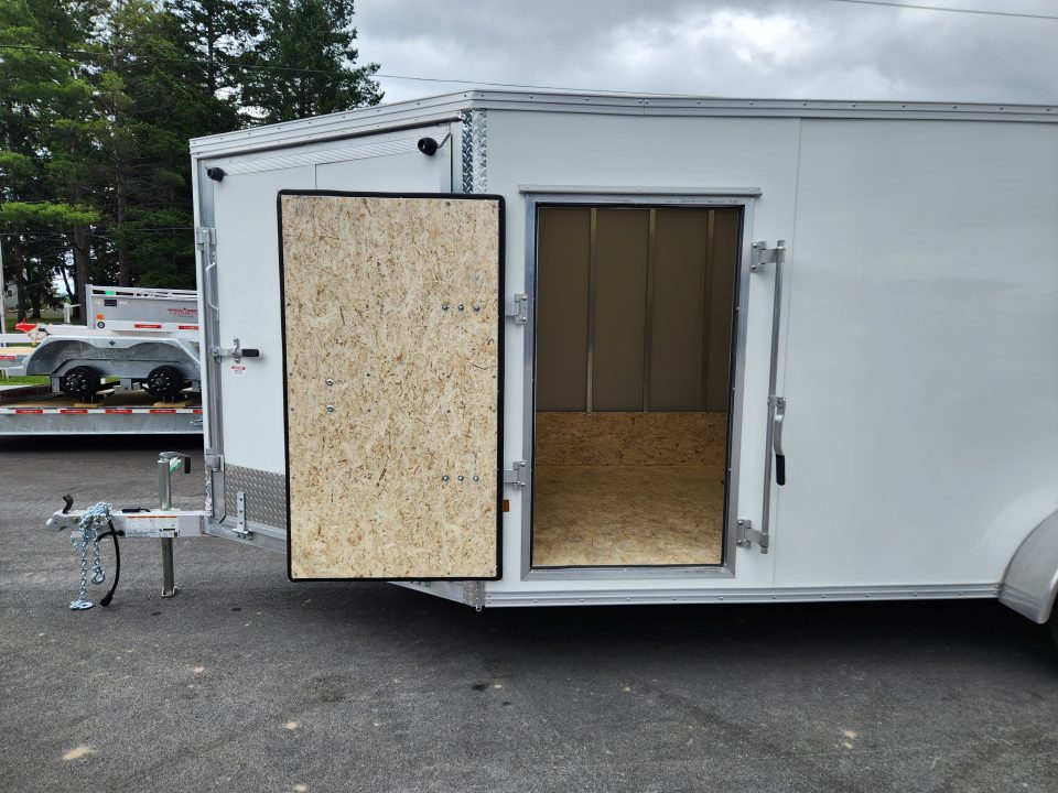 New 2027 ALCOM EZES7X18XLT PRO Snowmobile Trailer
