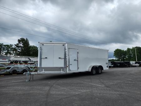 New 2027 ALCOM EZES7X18XLT PRO Snowmobile Trailer