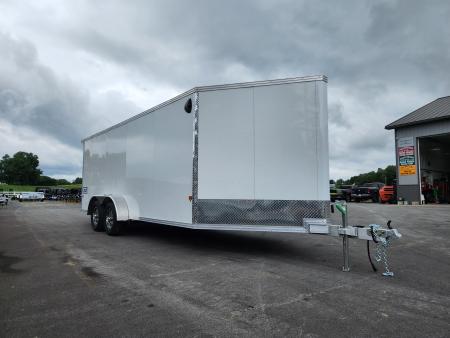 New 2027 ALCOM EZES7X18XLT PRO Snowmobile Trailer