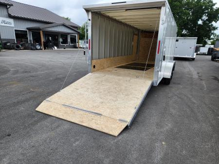 New 2027 ALCOM EZES7X18XLT PRO Snowmobile Trailer