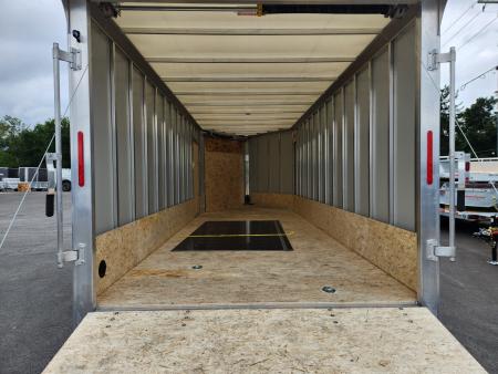 New 2027 ALCOM EZES7X18XLT PRO Snowmobile Trailer