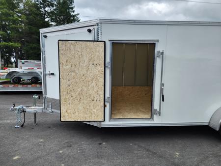 New 2027 ALCOM EZES7X18XLT PRO Snowmobile Trailer
