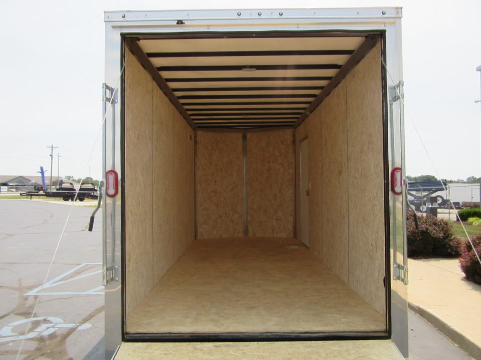 New 2026 Sure-Trac 7 x 16 STW8416TA-100 Cargo / Enclosed Trailer 10K / 12-inch Additional Height / Translucent Roof