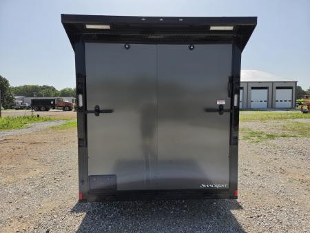 New 2027 Rock Solid 7X14 TANDEM 7K CARGO W/SPOILER KIT LOAD LIGHTS ALUMINUM WHEELS & SCREWLESS 080 EXTERIOR