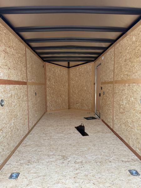 New 2026 US Cargo 7X14 W/ RAMP DOOR 7' INTERIOR POLY COR Cargo / Enclosed Trailer