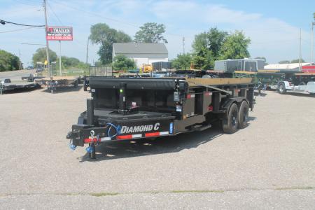 New 2027 Diamond C Trailers LPT208 16x81 Dump Trailer