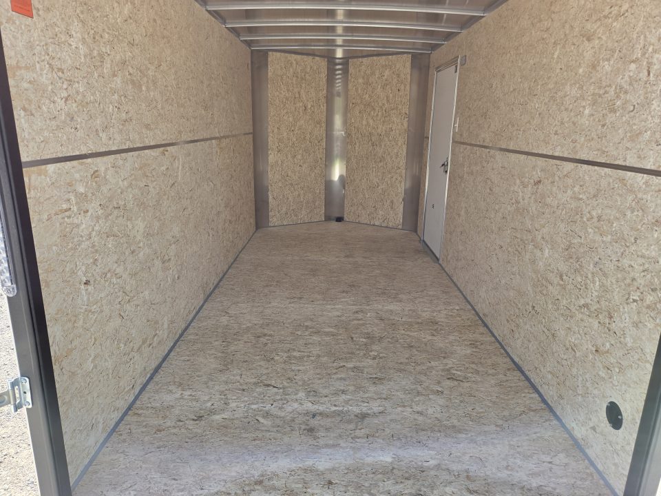 New 2026 H&H 7X14 TANDEM 7K CARGO W/ 7' HEIGHT SCREWLESS EXTERIOR & REAR RAMP DOOR