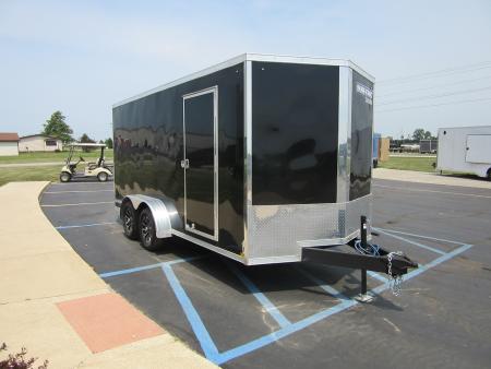 New 2026 Sure-Trac 7 x 16 STW8416TA Cargo / Enclosed Trailer 7K