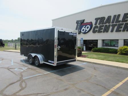 New 2026 Sure-Trac 7 x 16 STW8416TA Cargo / Enclosed Trailer 7K