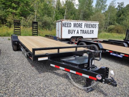 New 2026 Sure-Trac 7' x 22' Equipment 14K Equipment Trailer