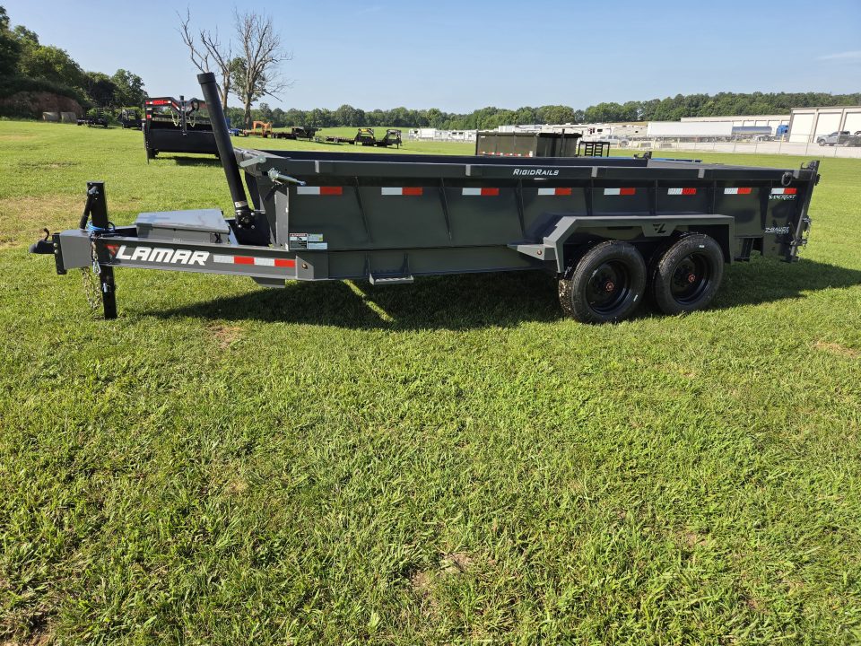 New 2026 Lamar 83X16 TANDEM 16K TELESCOPIC DUMP W/24" SIDES 8K AXLES & 7 GAUGE FLOOR
