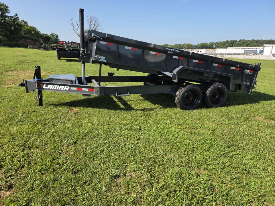 New 2026 Lamar 83X16 TANDEM 16K TELESCOPIC DUMP W/24" SIDES 8K AXLES & 7 GAUGE FLOOR