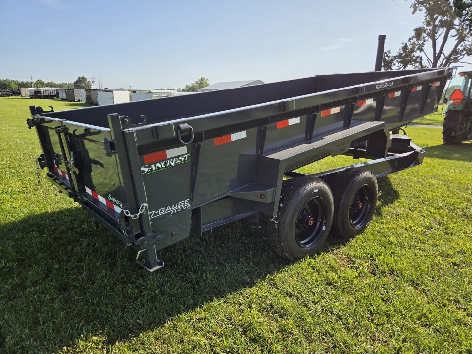 New 2026 Lamar 83X16 TANDEM 16K TELESCOPIC DUMP W/24" SIDES 8K AXLES & 7 GAUGE FLOOR