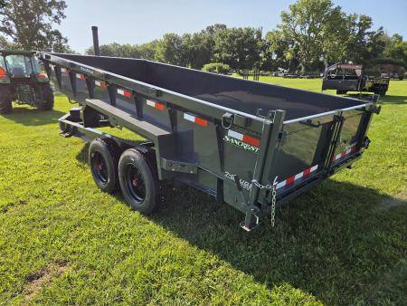New 2026 Lamar 83X16 TANDEM 16K TELESCOPIC DUMP W/24" SIDES 8K AXLES & 7 GAUGE FLOOR