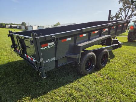New 2026 Lamar 83X16 TANDEM 16K TELESCOPIC DUMP W/24" SIDES 8K AXLES & 7 GAUGE FLOOR